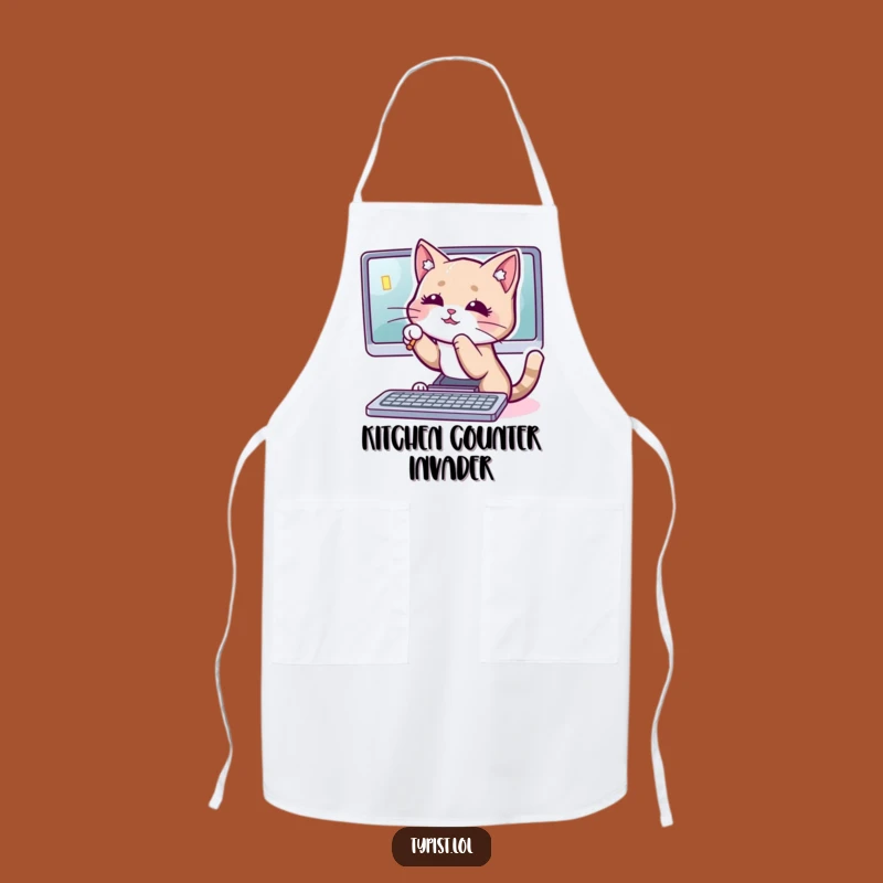 Funny Cat Apron: Hilarious Cooking Accessory for the Playful Pet Parent