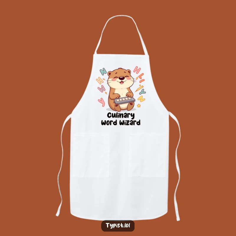 Funny Otter Apron: Hilarious Cooking Accessory for the Speedy Chef