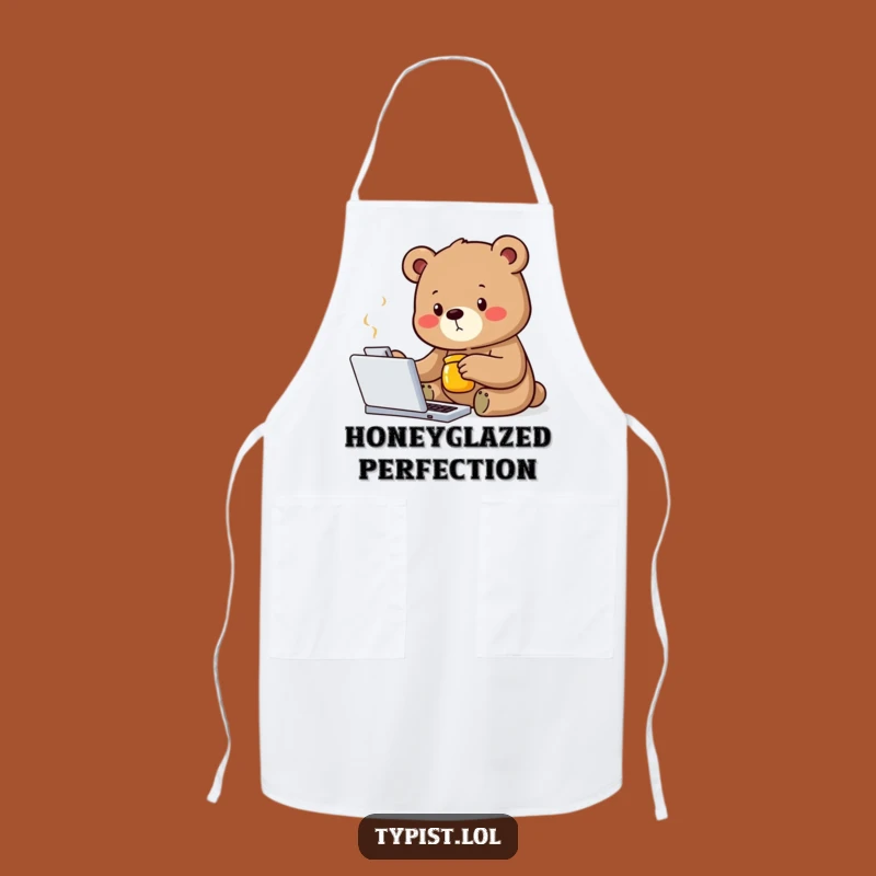 Funny Bear Apron: Hilarious Cooking Accessory for the Determined Chef