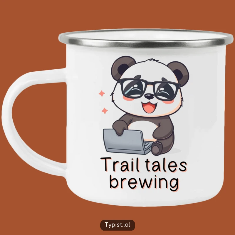 Funny Panda Camping Mug: Your Companion for Intellectual Adventures