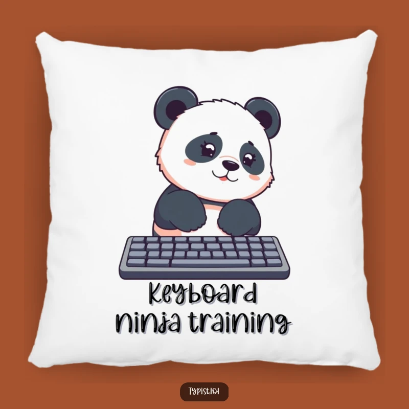 Comfy Funny Panda Keyboard Pillow: Huggable Humor for Your Couch