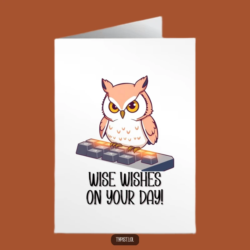Free Printable Owl Birthday Card - Wise Downloadable Gift for Bookworms