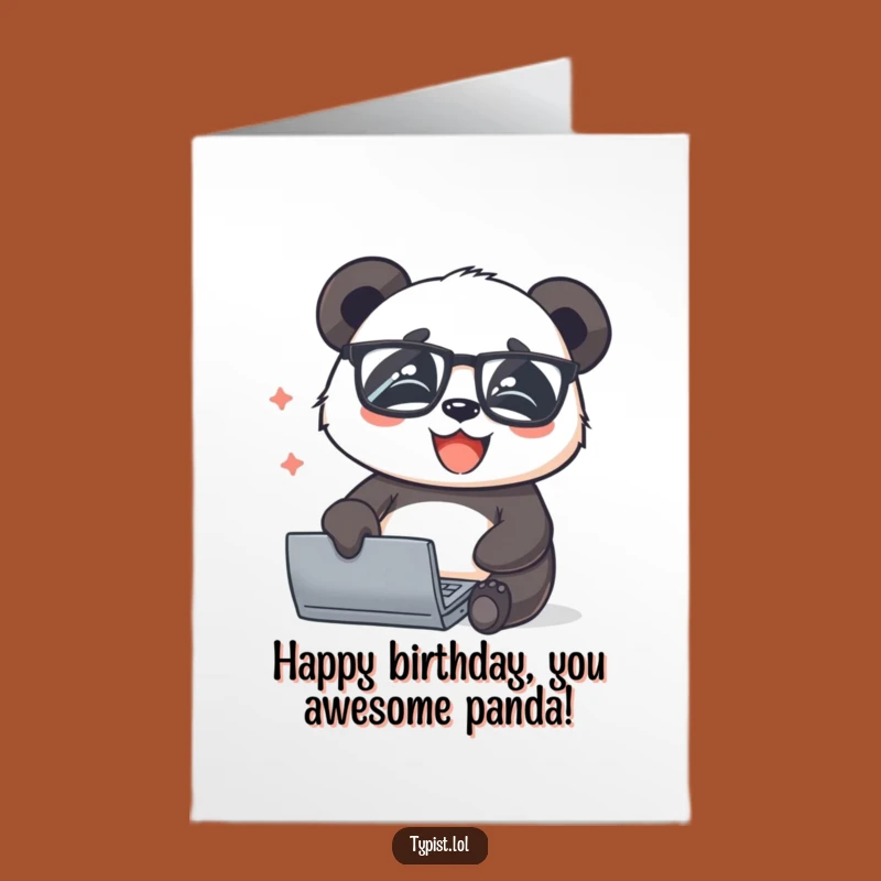 Free Printable Panda Birthday Card: Hilarious Downloadable Gift for Bookworms!