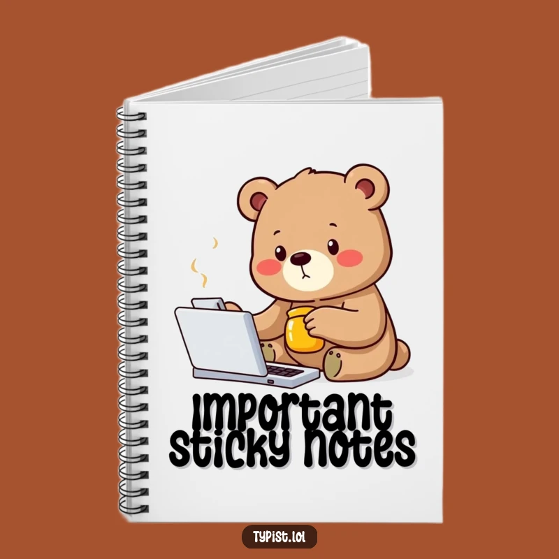 Funny Bear Notebook: Hilarious Journal for Your Determined Plans