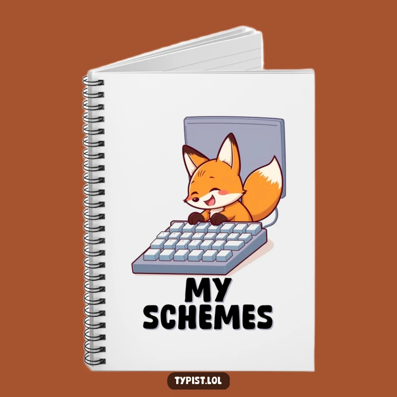 Funny Fox Computer Notebook: Hilarious Journal for Tech Ideas